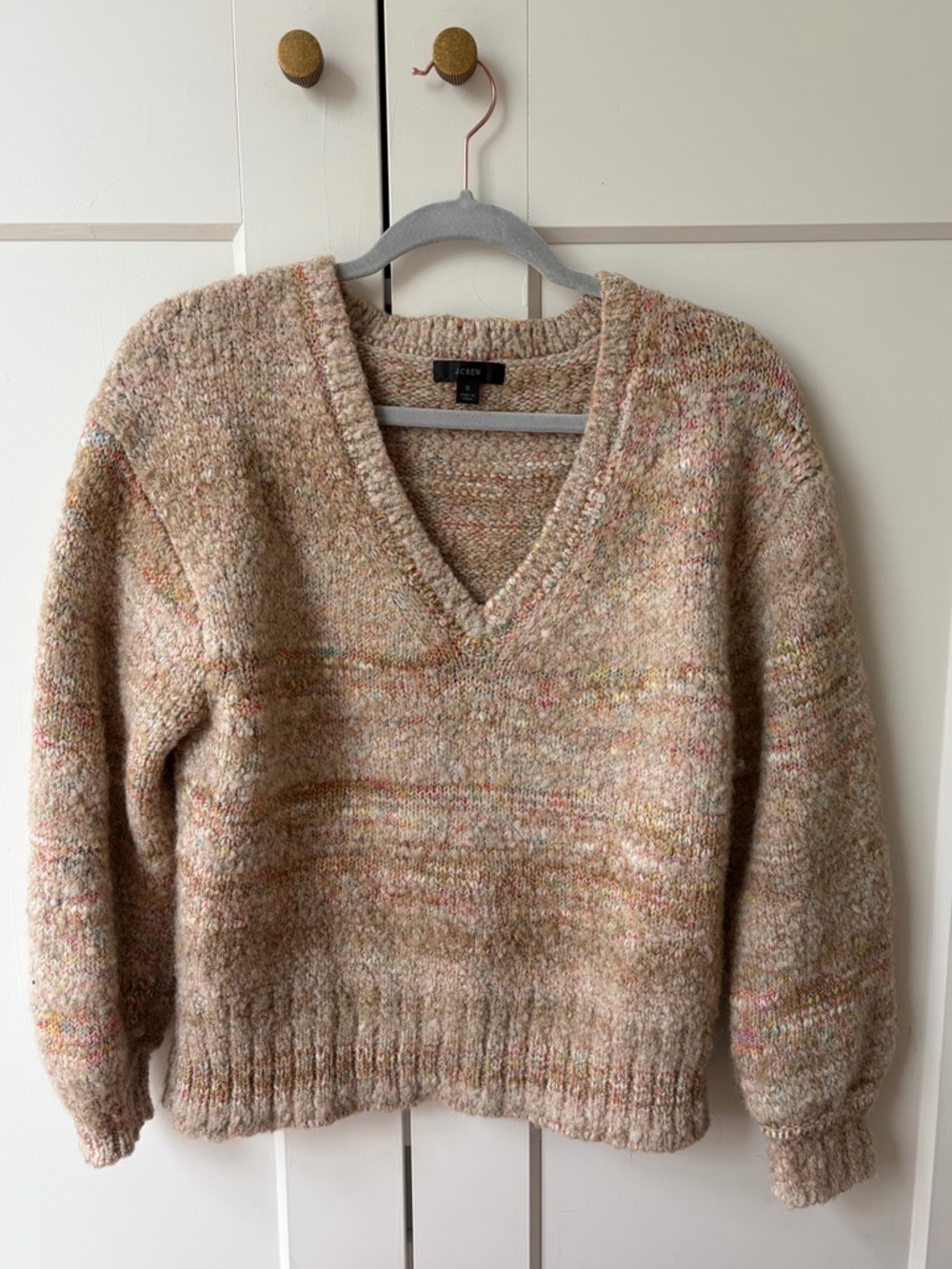 J. Crew Chunky Wool Knit Sweater